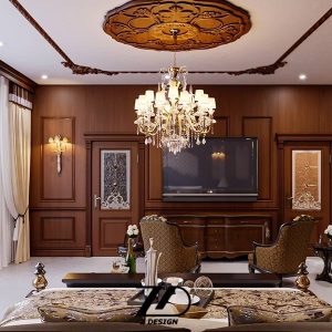 کابینت کلاسیک تمام چوب الیزابت